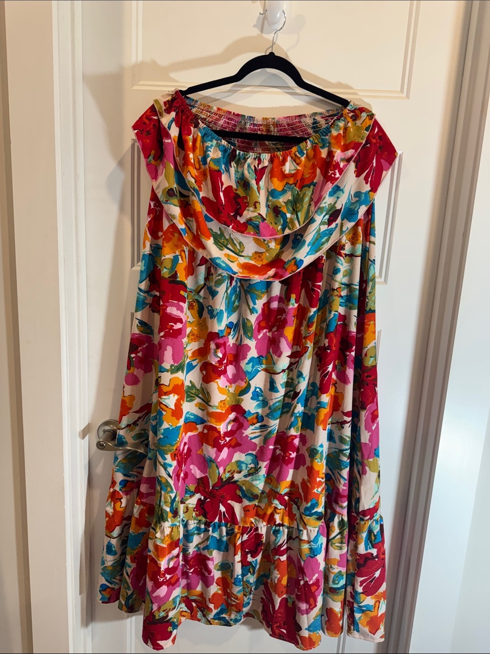 Women’s, Off the Shoulder Maxi Dress, Plus Size